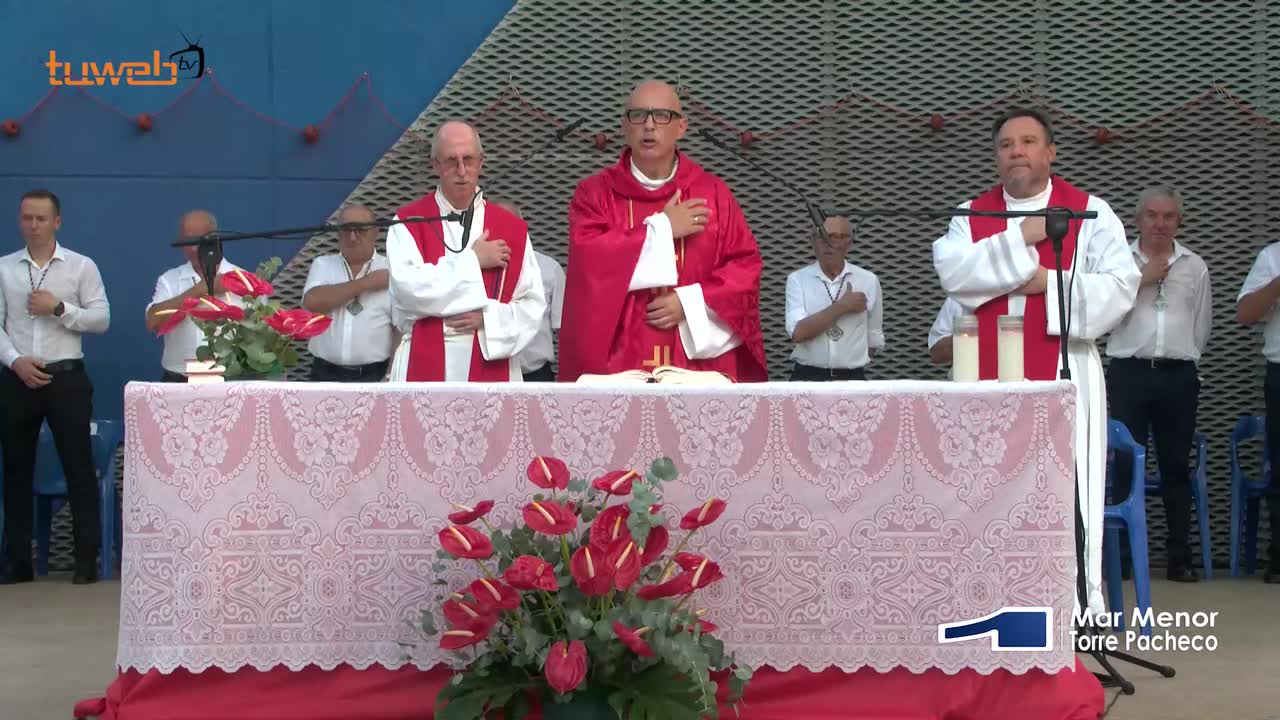 Misa solemne en honor al santisimo cristo del mar menor San Pedro del Pinatar