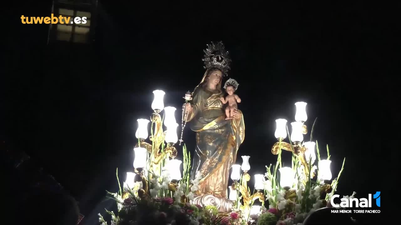 Procesión en honor a la Virgen del Rosario Fiestas Patronales Torre Pacheco
