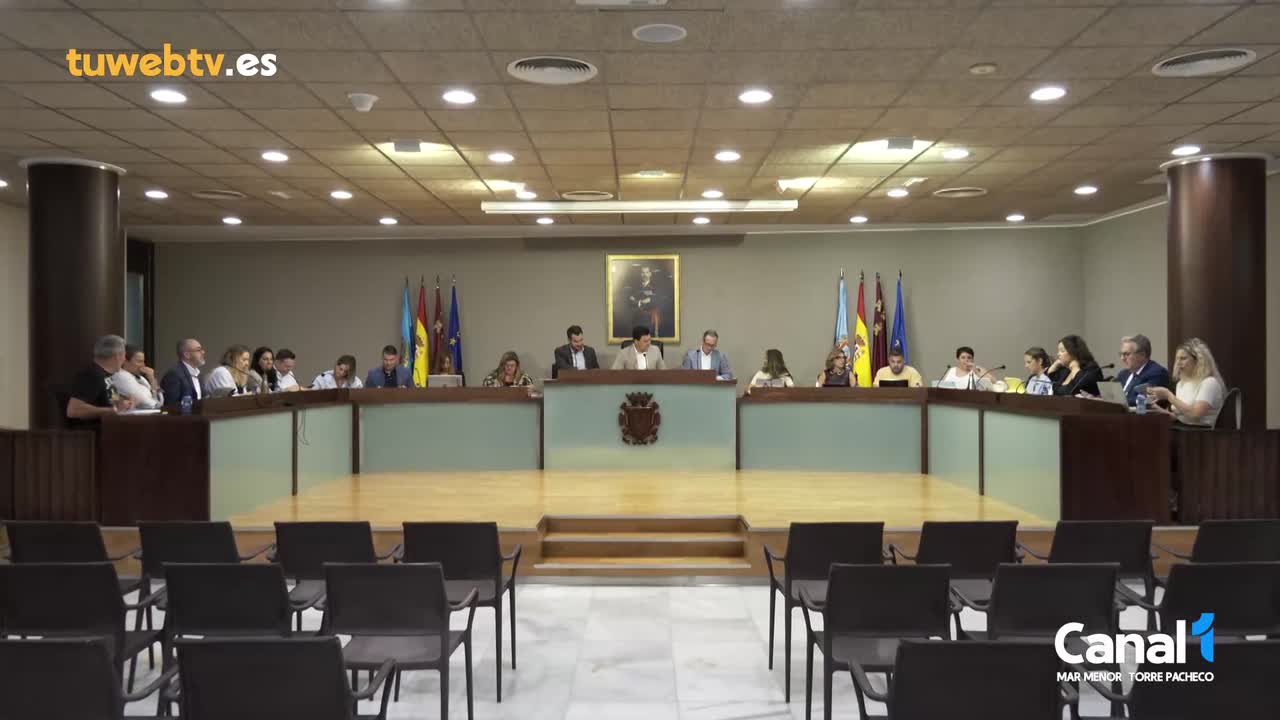 Pleno municipal San Javier